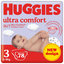 HUGGIES® Plienky jednorazové Ultra Comfort Mega 3 (4-9 kg) 78 ks