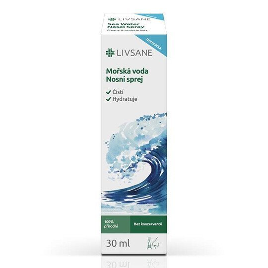 E-shop LIVSANE Morská voda hypertonická nosový sprej 30 ml