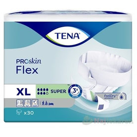 TENA Flex Super XL inkontinenčné nohavičky s rýchloupevňovacím pásom 30 ks