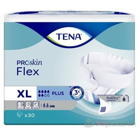 TENA Flex Plus XL inkontinenčné nohavičky s rýchloupevňovacím pásom 30 ks