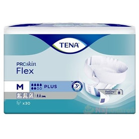 TENA Flex Plus M inkontinenčné nohavičky s rýchloupevňovacím pásom 30 ks