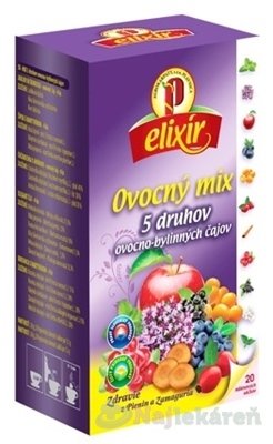 E-shop AGROKARPATY elixír Ovocný MIX, 20x1,5 g