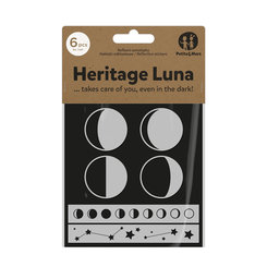 PETITE&MARS Reflexné samolepky Heritage Luna 6 ks