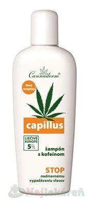 E-shop Cannaderm CAPILLUS - šampón s kofeínom NEW