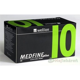 Wellion MEDFINE plus Penneedles 10mm ihla na aplikáciu inzulínu pomocou pera 100ks