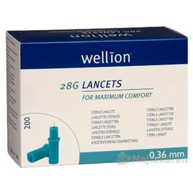 Wellion LANCETS 28G - Lanceta sterilná 200ks