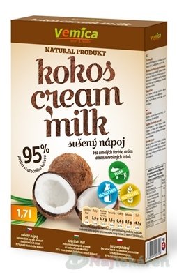 E-shop Vemica Kokos cream Milk 100 g