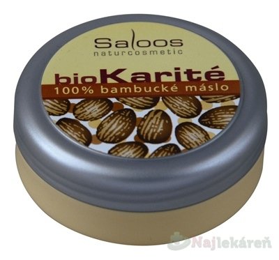 E-shop Saloos bioKarité 100% bambucké maslo 50ml