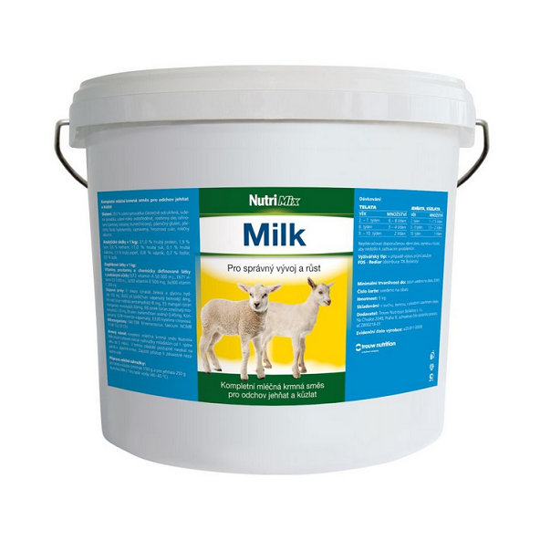 NutriMix MILK - náhrada mlieka pre jahňatá a kozťatá 5kg