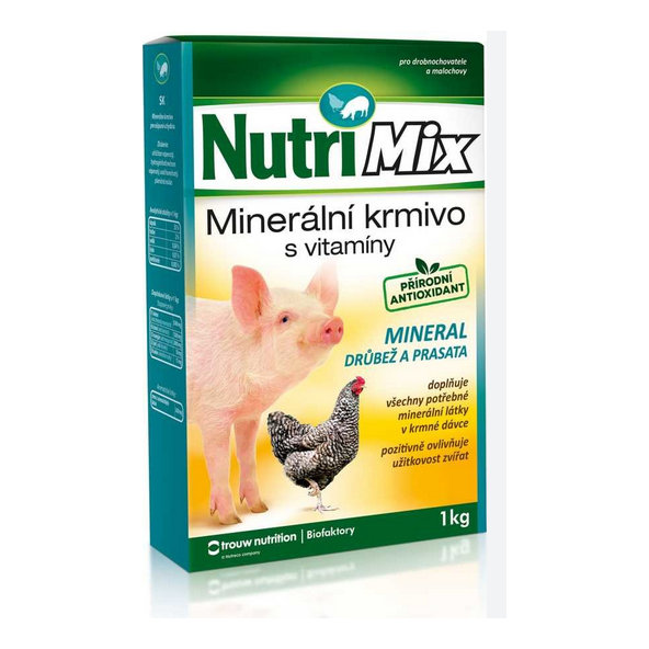 NutriMix Minerál pre ošípané a hydinu 1kg