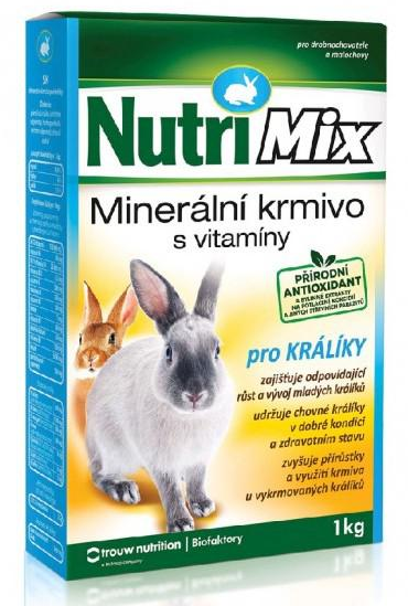 E-shop NutriMix minerálny a vytamínový premix pre králiky 1kg