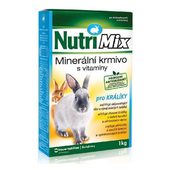 NutriMix minerálny a vytamínový premix pre králiky 1kg