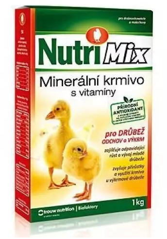 E-shop Nutrimix pre hydinu, odchov a výkrm 1kg