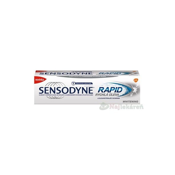 SENSODYNE RAPID WHITENING
