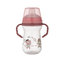CANPOL BABIES Hrnček so silikónovým náustkom FirstCup Bonjour Paris 250ml ružový 6m+