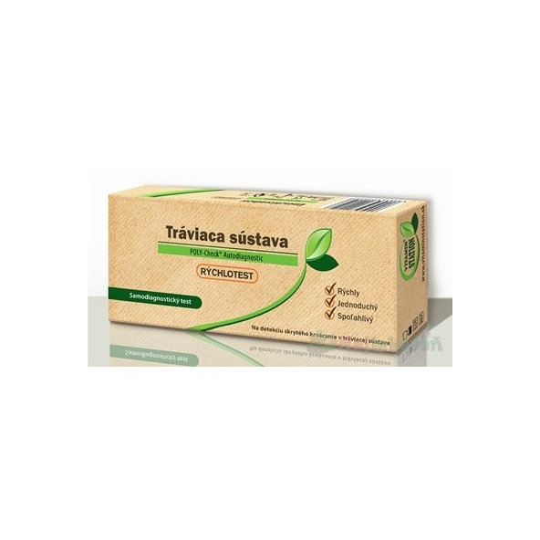VITAMIN STATION Rýchlotest Tráviaca sústava samodiagnostický test zo stolice, 1set