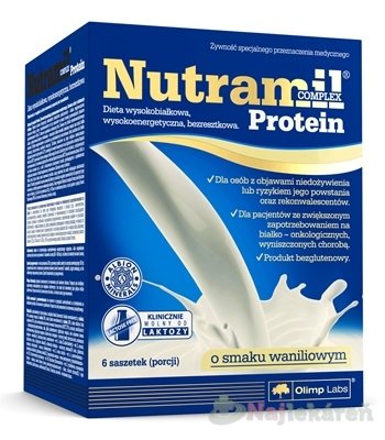 E-shop NUTRAMIL COMPLEX Protein Vanilka