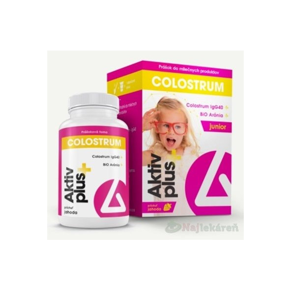 DELTA Aktiv plus+ COLOSTRUM & BiO Arónia Junior výživový doplnok