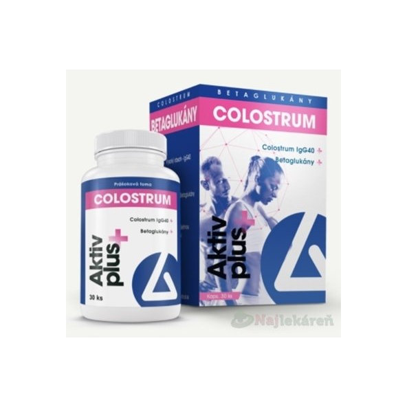 DELTA Aktiv plus+ COLOSTRUM & Betaglukány