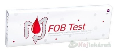 E-shop TOZAX FOB TEST kazetový test na zistenie okultného krvácania v stolici 1ks