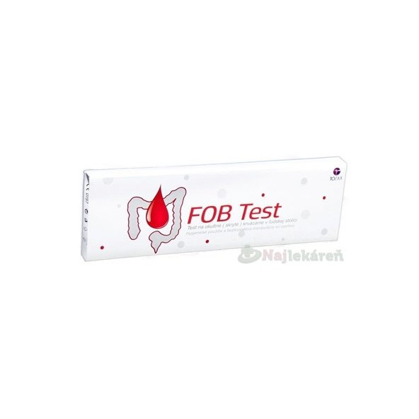 TOZAX FOB TEST kazetový test na zistenie okultného krvácania v stolici 1ks