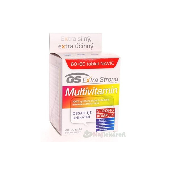 GS Extra Strong Multivitamín 2017
