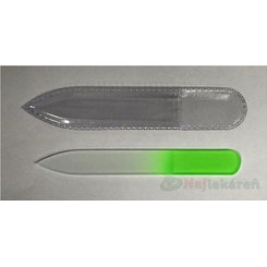 PILNÍK SKLENENÝ 9 cm farebný obojstranný, hrúbka 2mm, 1ks
