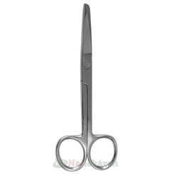 NOŽNICE CHIRURGICKÉ ROVNÉ HROTNATO TUPÉ 13cm 1ks