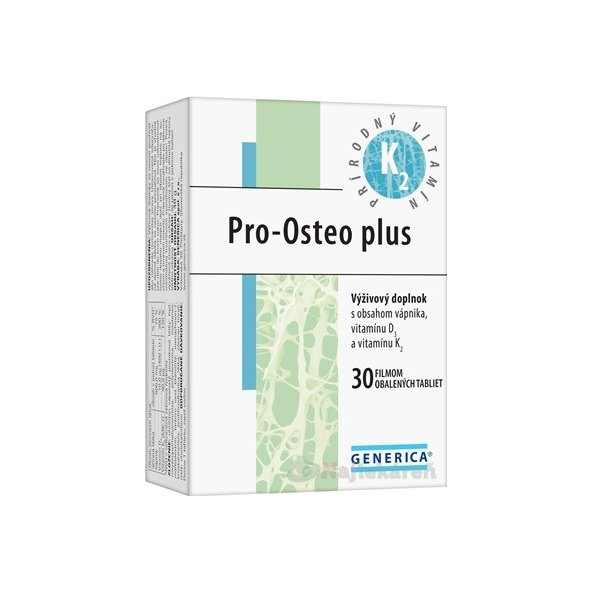 GENERICA Pro-Osteo plus, 30 ks