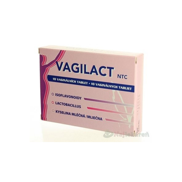 Vagilact NTC vaginálne tablety 10ks