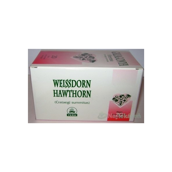 Čaj z Hlohu - Amazonas, 20x2g