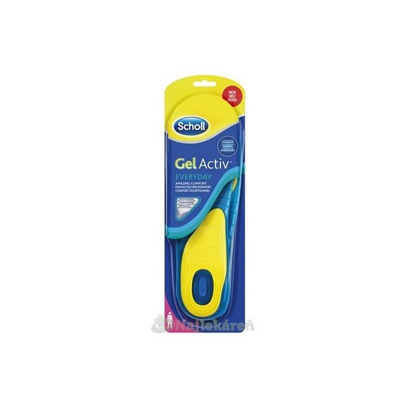 Scholl Gelové vložky do topánok Everyday - Ženy 1pár
