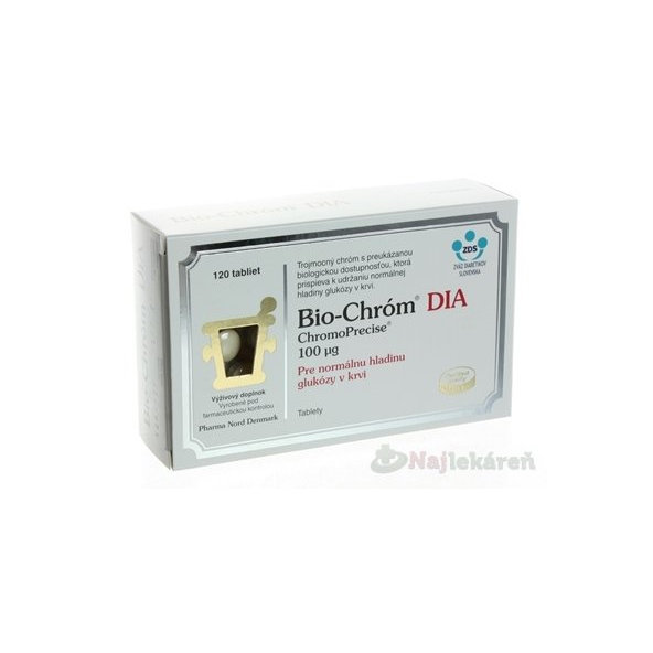 Bio-CHRÓM DIA 100 µg 120tbl