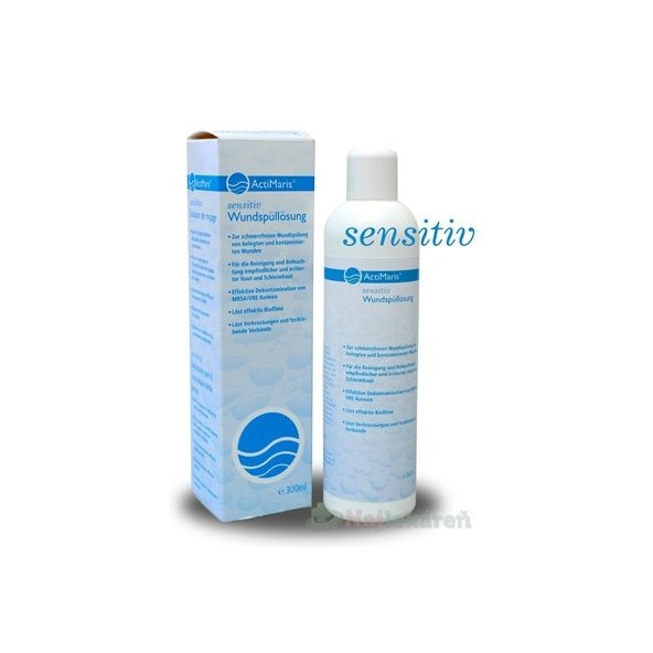 ActiMaris Sensitiv Roztok na ošetrenie rán 300ml
