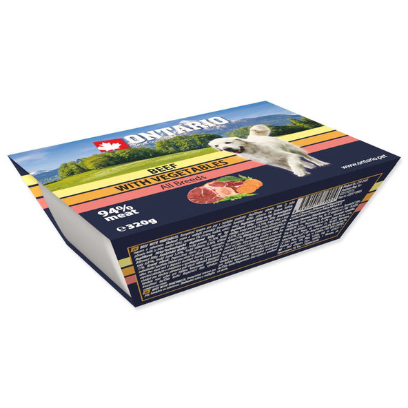 Vanička Ontario hovädzie so zeleninou 320g