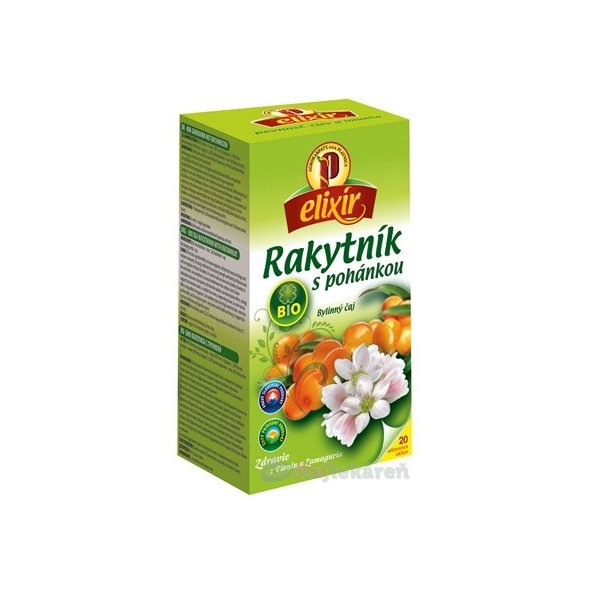 AGROKARPATY BIO Rakytník s pohánkou, 20x1,5g