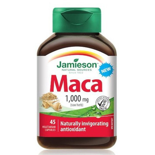 Jamieson Maca 1000 mg na imunitu, proti stresu 45 kapsúl