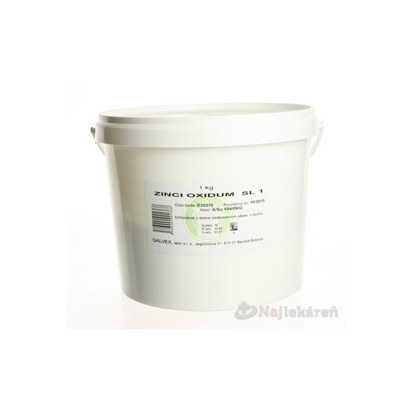 ZINCI OXIDUM Ph.Eur. - GALVEX plv 1000 g