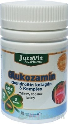 E-shop JutaVit Glukozamín chondroitín kolagén 6 Komplex, 72 ks