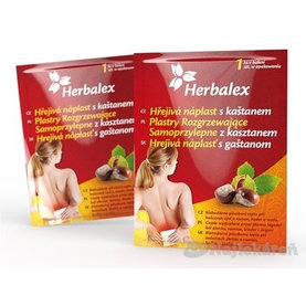 Herbalex Hrejivá náplasť s gaštanom na bolesť 1 ks