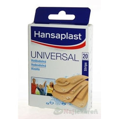 Hansaplast Universal Water resistant vodeodolná náplasť 20ks