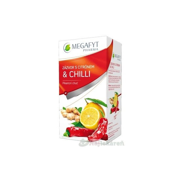 MEGAFYT ZÁZVOR s citrónom & chilli, 20x2 g