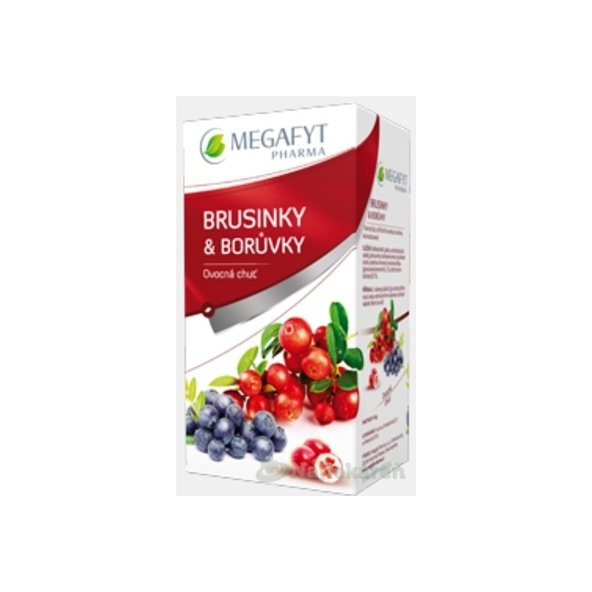 MEGAFYT BRUSNICE & ČUČORIEDKY ovocný čaj, 20x2 g
