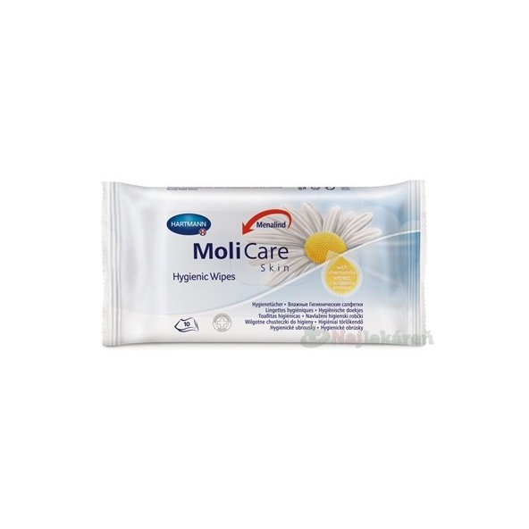 MoliCare SKIN Hygienické obrúsky kamilkový extrakt 10ks