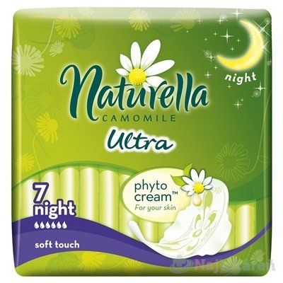 E-shop Naturella CAMOMILE Ultra Night hygienické vložky 7ks