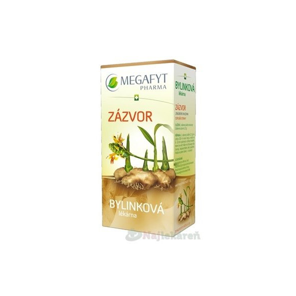 MEGAFYT Bylinková lekáreň ZÁZVOR, 20x1,5g