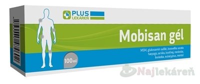 E-shop PLUS LEKÁREŇ Mobisan gél starostlivosť o pokožku 100ml