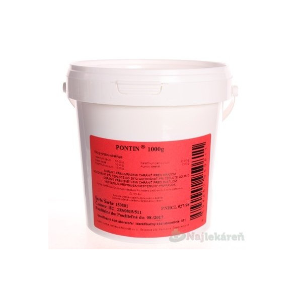 PONTIN - HR ung (masťový základ) 1000g