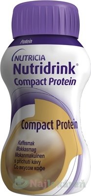 E-shop NUTRIDRINK COMPACT PROTEIN s príchuťou mocca 24x125 ml