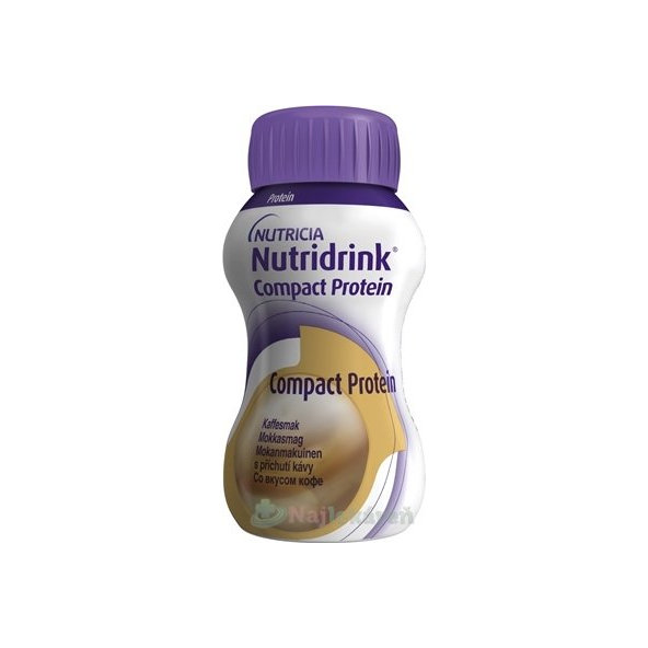 NUTRIDRINK COMPACT PROTEIN s príchuťou mocca 24x125 ml